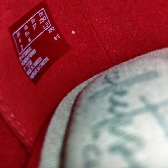 Collections by Clarks Linvale Grand Red Suede Pump Pointed 6.5 ~ New without Box - Picture 8 of 12